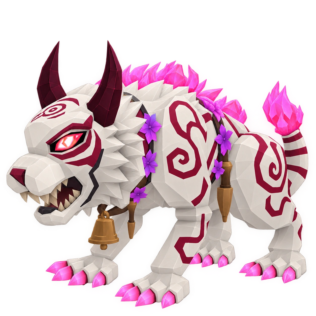 Oni Tiger, the guardian of Cherry Blossom