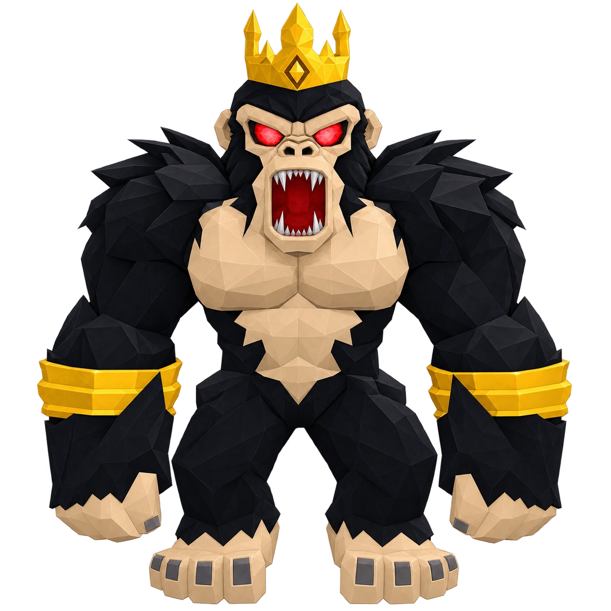 Gorilla King, the guardian of Titan Temple